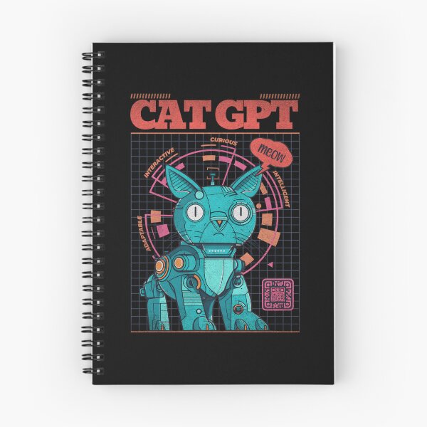 Item preview, Cat Chat Bot designed and sold by SigneWamhoff.