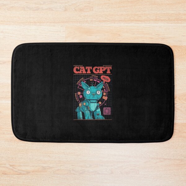 Item preview, Cat Chat Bot designed and sold by SigneWamhoff.