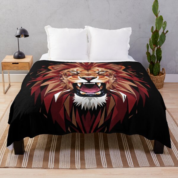 Item preview, Geometric Lion Head designed and sold by ifundesign.