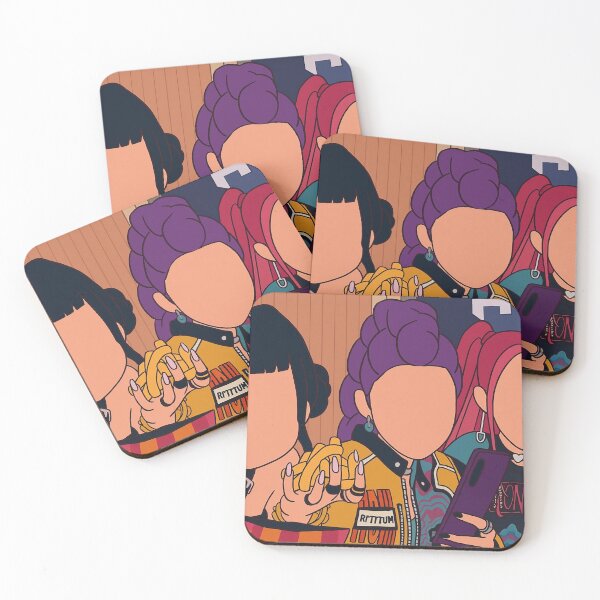 Item preview, Huntrix Pre-show carb loading faceless painting designed and sold by Rosa-Canina64.