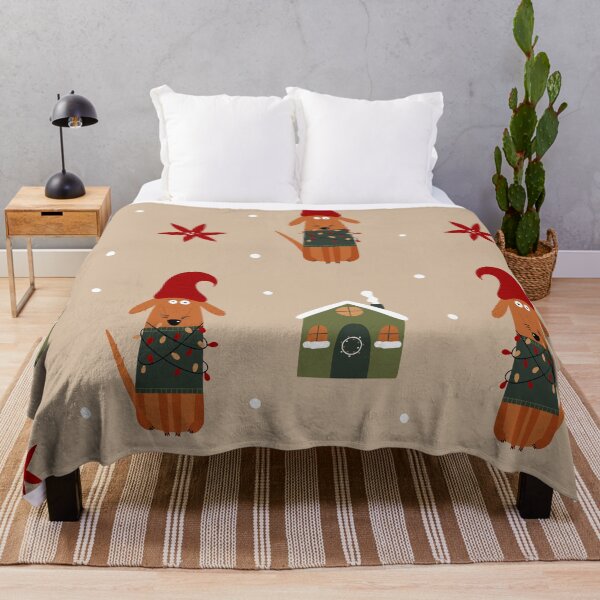 Item preview, The Cozy Doxie Christmas Pattern Collection designed and sold by Krasnovaovaova.