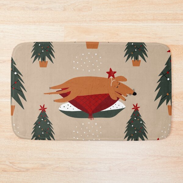 Item preview, The Cozy Doxie Christmas Pattern Collection designed and sold by Krasnovaovaova.