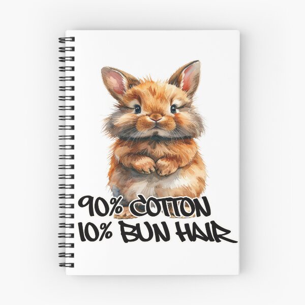 Item preview, Brown, dark brown, tabby lionhead rabbit standing on hind legs, 90% cotton, 10% bun hair designed and sold by LiskoDesign.
