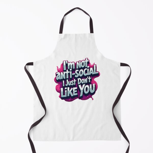 Item preview, Antisocial Funny Design designed and sold by PrintandJoy.