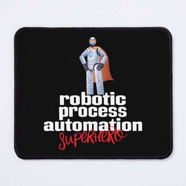 Item preview, Robotic Process Automation Superhero Robot designed and sold by SigneWamhoff.