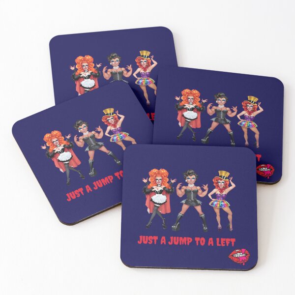 Item preview, Just a Jump to a Left Drag Queen Rocky Horror Parody designed and sold by ArtisticDesignsbyLinda.