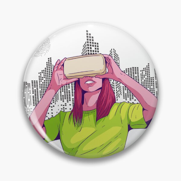 Item preview, Virtual Reality Explorer – Futuristic Cyberpunk Art . designed and sold by Anime-Clothes1.