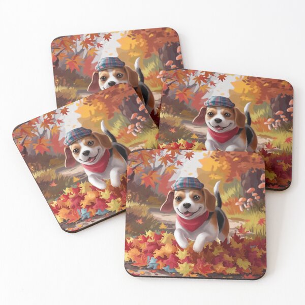 Item preview, Fall Vibes Beagle designed and sold by NeatThingLover.