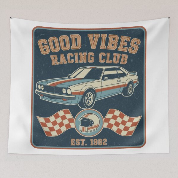 Item preview, Racing Club Vintage Car designed and sold by Dreamweaver Gallery.