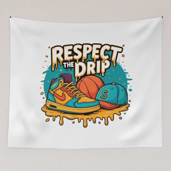 Item preview, Respect the Drip – Bold Motivation designed and sold by ArtesioByZaber.