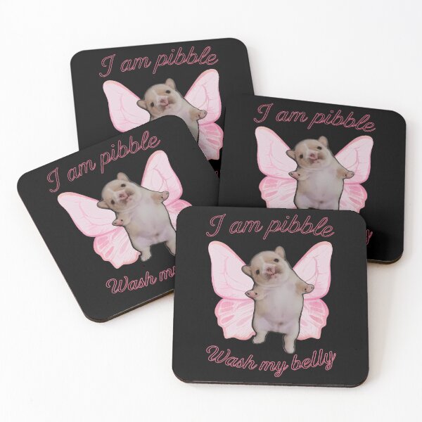 Item preview, Pibble Dog Humor Funny Meme Cute Animal Pitbull designed and sold by Olincristie.