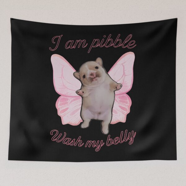 Item preview, Pibble Dog Humor Funny Meme Cute Animal Pitbull designed and sold by Olincristie.