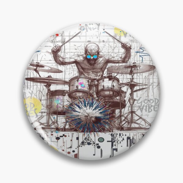 Item preview, Mad Drummer, Good Vibes Drum designed and sold by Rosa1977.