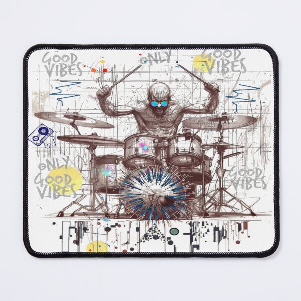 Item preview, Mad Drummer, Good Vibes Drum designed and sold by Rosa1977.