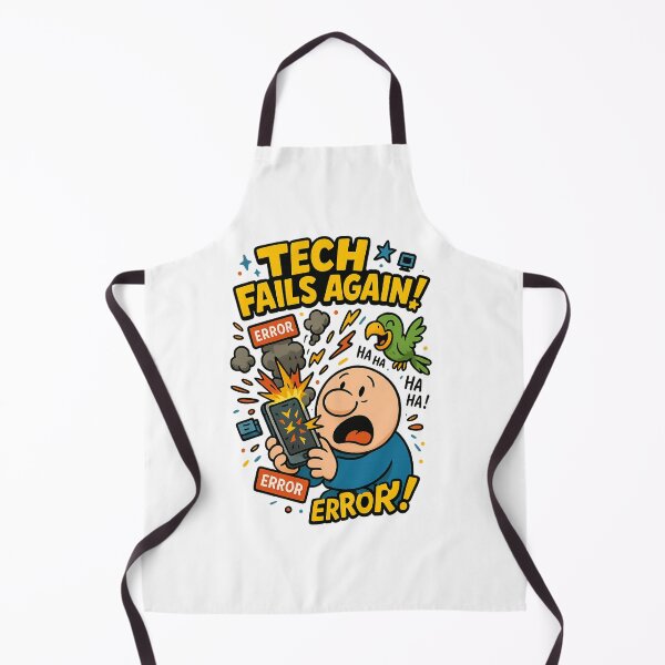 Item preview, Ziggy Cartoon Tech Fails Shirt - Funny Comic Strip Tee for Daily Humor 2025 designed and sold by GeniePixel.