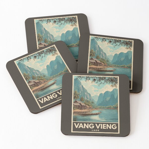 Item preview, Vang Vieng - Laos  designed and sold by GoodOldVintage.