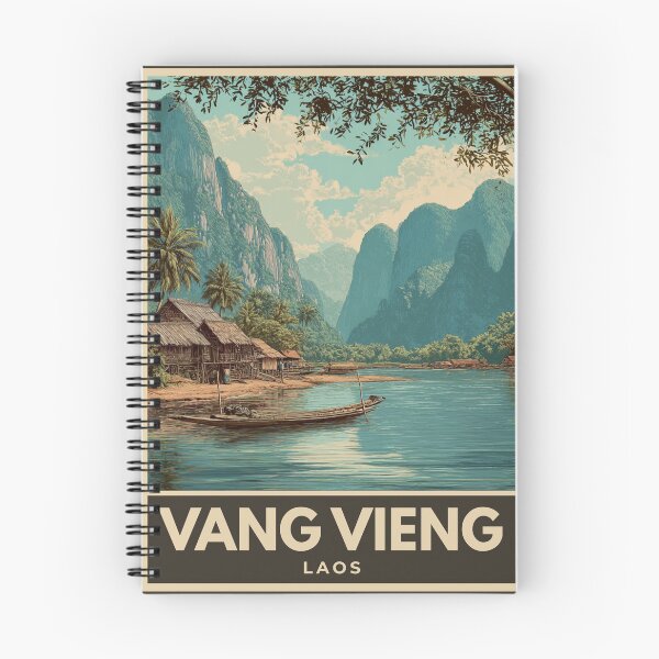 Artikelvorschau, Vang Vieng - Laos entworfen und verkauft von GoodOldVintage.