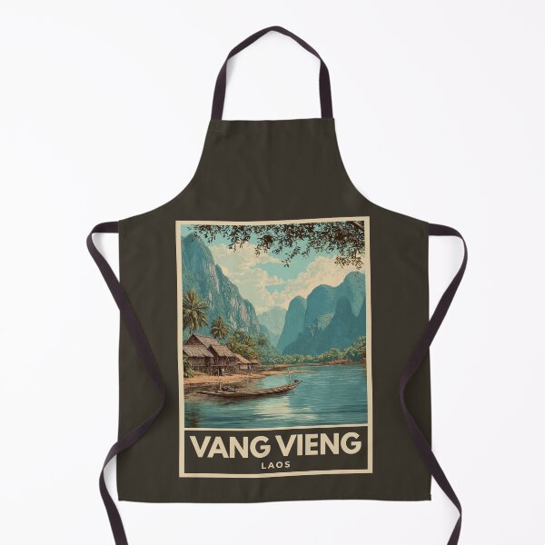 Item preview, Vang Vieng - Laos designed and sold by GoodOldVintage.