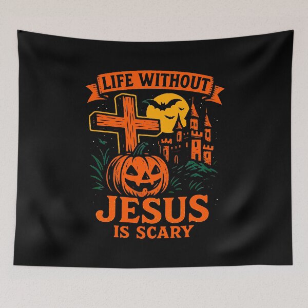 Item preview, Life Without Jesus Is Scary designed and sold by plushism.