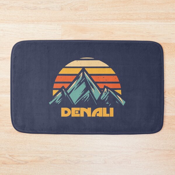 Item preview, Denali Alaska Retro Turquoise designed and sold by Esskay Designs.