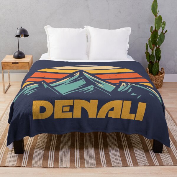 Item preview, Denali Alaska Retro Turquoise designed and sold by Esskay Designs.