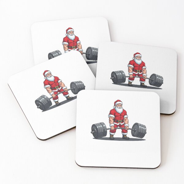 Item preview, Santa Deadlift Christmas Gains Gym designed and sold by FelixnRobinus.
