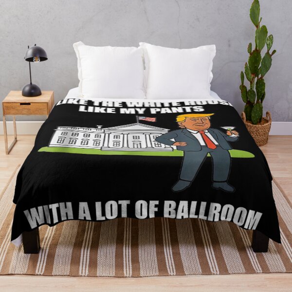 Item preview, Funny Trump White House Ballroom Meme Republican Political Humor Design designed and sold by AnsadoWinu.