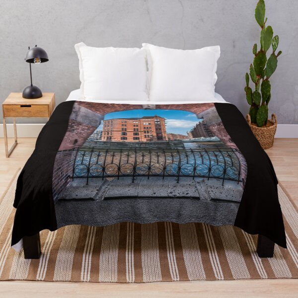 Item preview, View of Hamburg's Speicherstadt from elbvue designed and sold by elbvue.