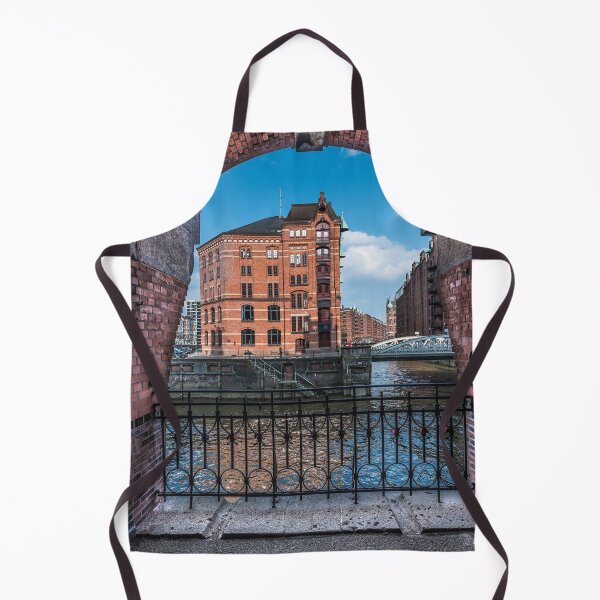 Item preview, View of Hamburg's Speicherstadt from elbvue designed and sold by elbvue.