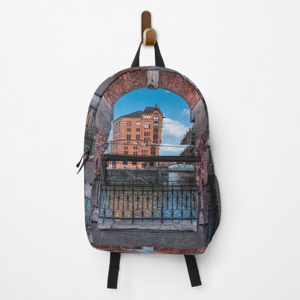 Item preview, View of Hamburg's Speicherstadt from elbvue designed and sold by elbvue.