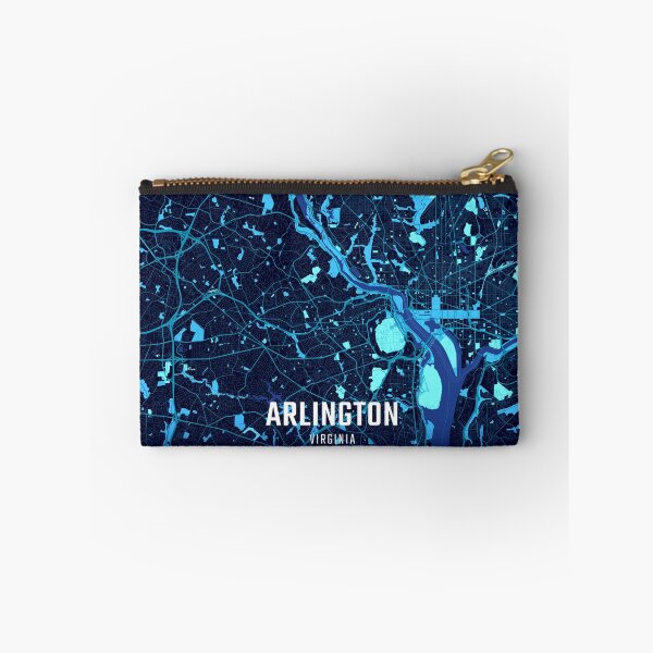 Item preview, Arlington Midnight City Map designed and sold by HomeLivingCo.