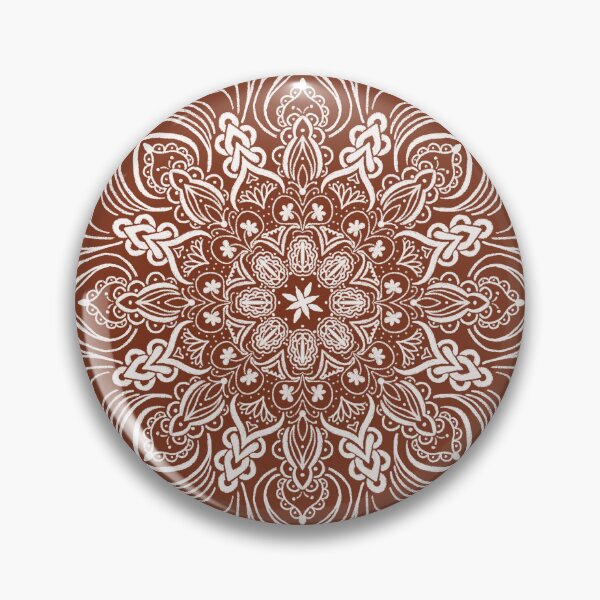Item preview, Boho Barkley Mandala in Russet designed and sold by Shelley Winters.