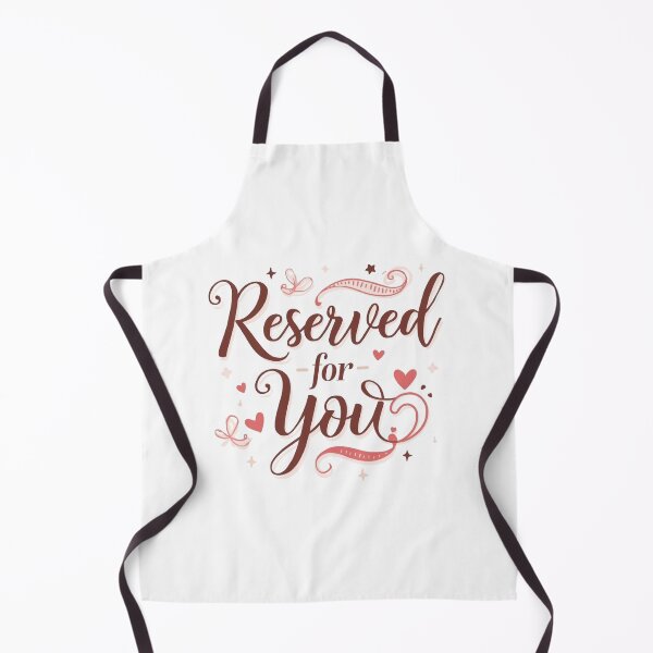 Item preview, Reserved for You - Romantic Script designed and sold by ConfuseLab Shop.