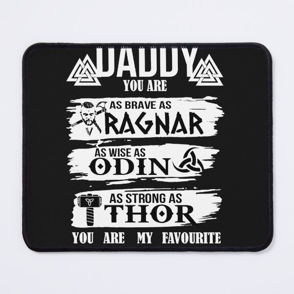 Item preview, Daddy You are as Brave as Ragnar You are My Favorite Viking Dad T Shirt copy designed and sold by AnteroDaniel.