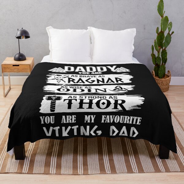 Item preview, Daddy You are as Brave as Ragnar You are My Favorite Viking Dad T Shirt copy designed and sold by AnteroDaniel.