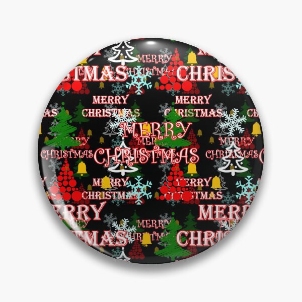 Item preview, Decorative Merry Christmas Text Pattern Design  designed and sold by PatternTitan.