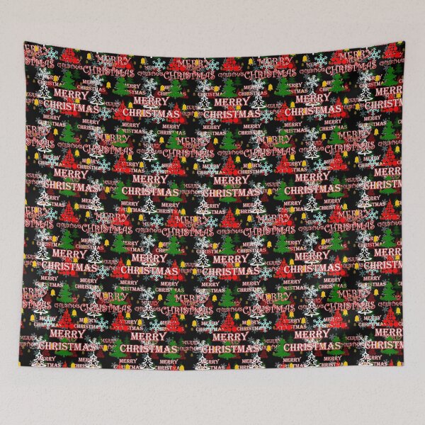Item preview, Decorative Merry Christmas Text Pattern Design  designed and sold by PatternTitan.