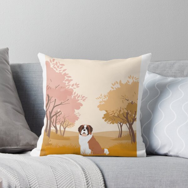 Item preview, Minimalistic St Bernard Aesthetic – Soft Autumn Colors designed and sold by NeatThingLover.