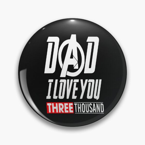 Item preview, Dad-I-Love You-Tres mil y 3000 - playera unisex para el día del pad copy designed and sold by AnneliLind.