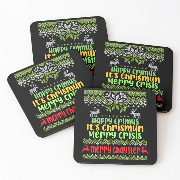 Item preview, happy crimus, it's chrismun, merry crisis, merry chrysler  designed and sold by BASKF.