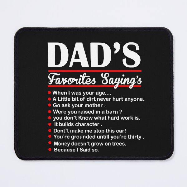 Item preview, Dads-Favorite-Quotes-Sayings-T-Shirt copy designed and sold by AnneliLind.