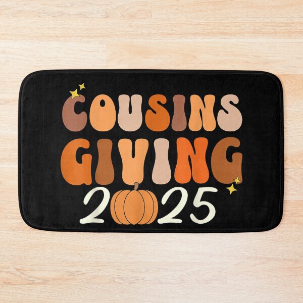 Item preview, Cousins Giving 2025 Retro Fall Holiday Pumpkin Family Reunion Art designed and sold by LizzyKeiko.
