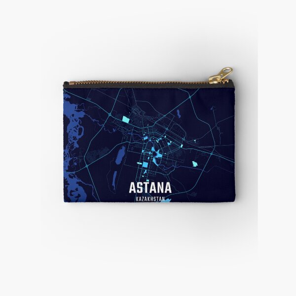 Item preview, Astana Midnight City Map designed and sold by HomeLivingCo.