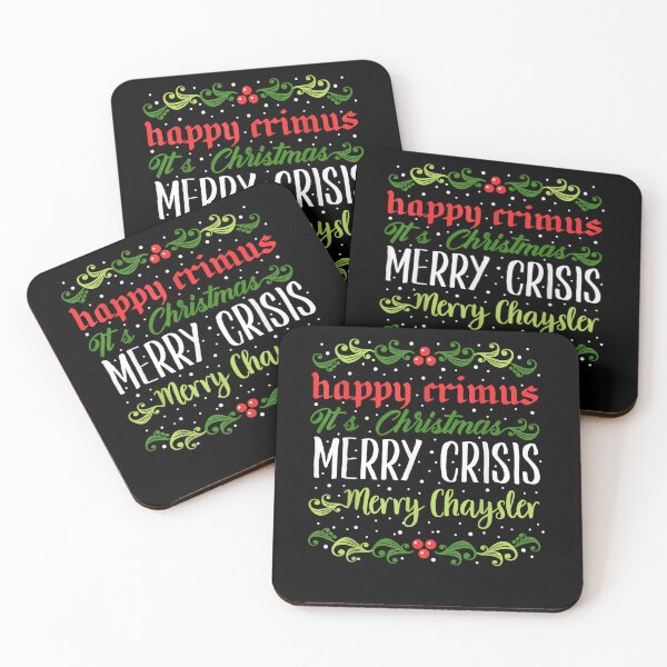 Item preview, happy crimus, it's chrismun, merry crisis, merry chrysler Christmas  designed and sold by BASKF.