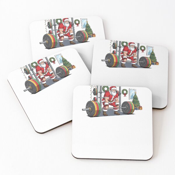 Item preview, Santa Deadlift Christmas Gains Gym designed and sold by FelixnRobinus.