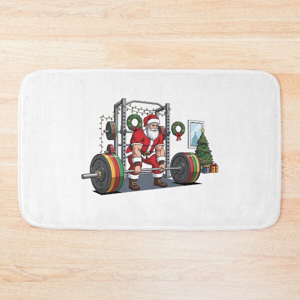 Item preview, Santa Deadlift Christmas Gains Gym designed and sold by FelixnRobinus.