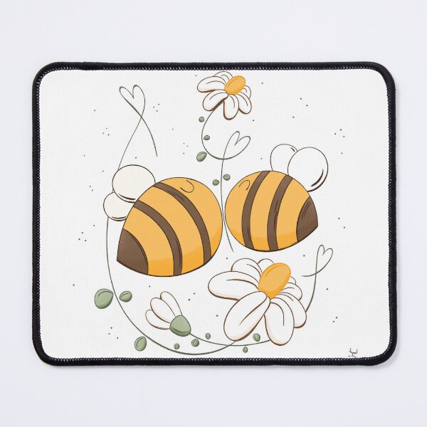 Item preview, Two sweet little bees in love designed and sold by hogakosta.