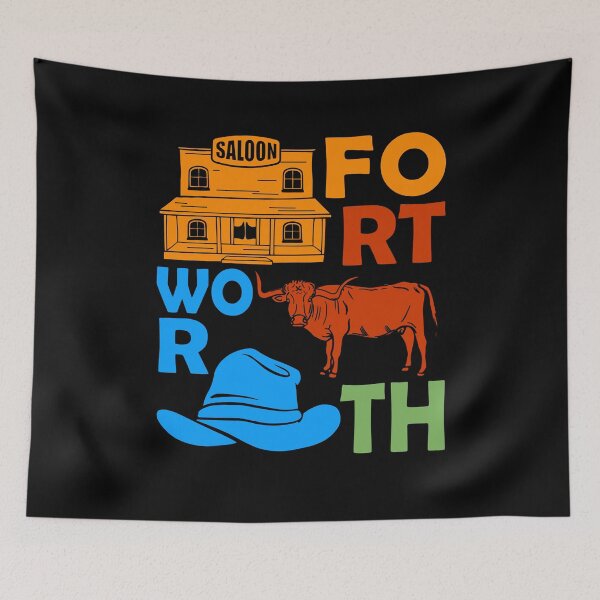 Item preview, Fort Worth Texas Souvenir Gift Men Cowboy Forth Worth designed and sold by DSWShirts.