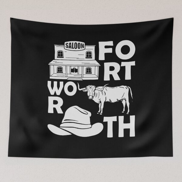 Item preview, Fort Worth Souvenir Gift Men Cowboy Texas Forth Worth designed and sold by DSWShirts.