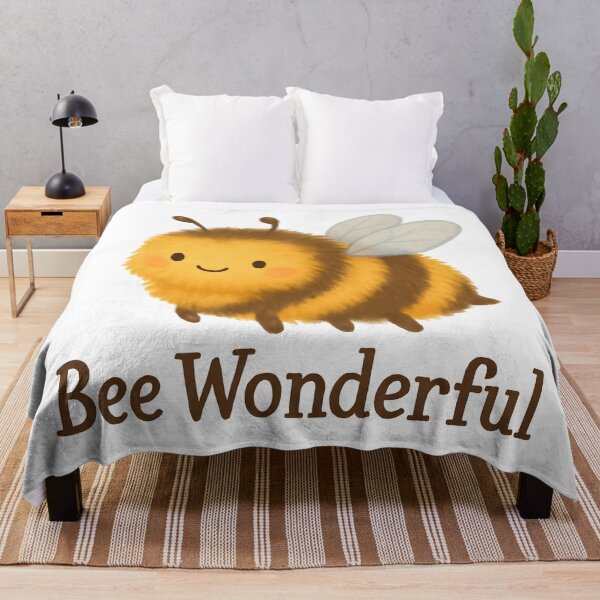 Item preview, Adorable Bumble Bee Wonderful Art with Positive Vibes. designed and sold by The-T-In-Retro.